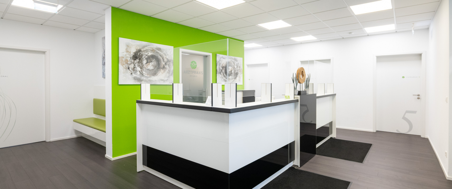 GeLo Lorch Arztpraxis Empfang